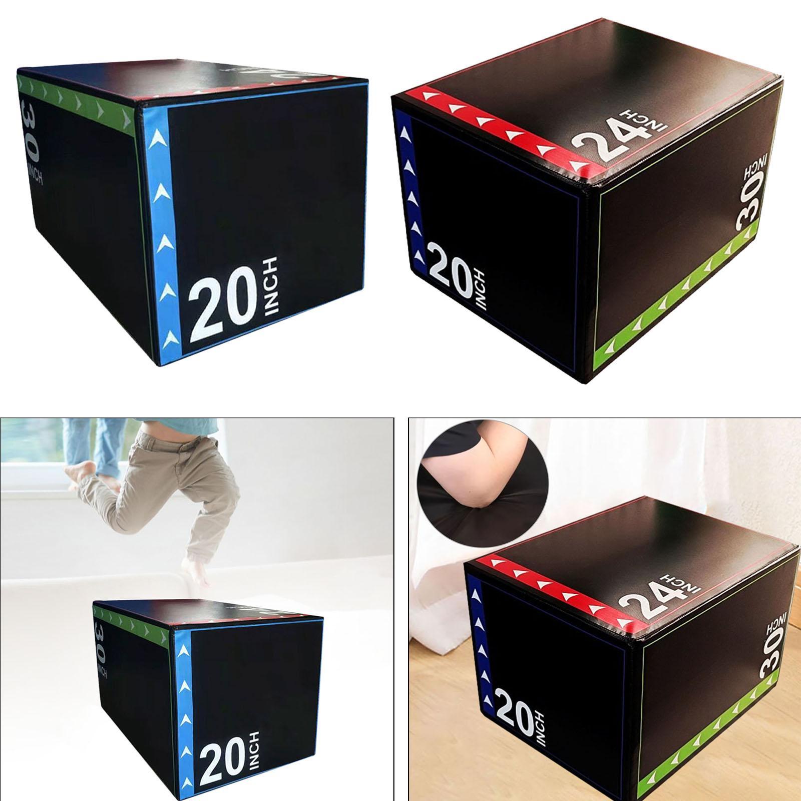 Home Gym Simple - 3-in-1Jump Box Plyometric Box for Strength