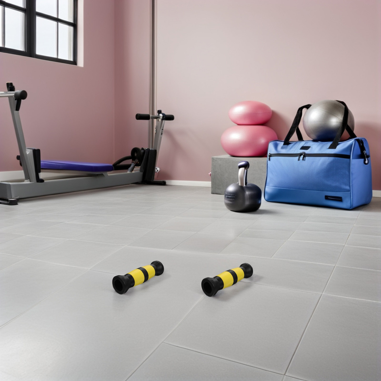 Home Gym Training - 2Pcs Thick Dumbbell Handle Sleeves Wear-Resistant