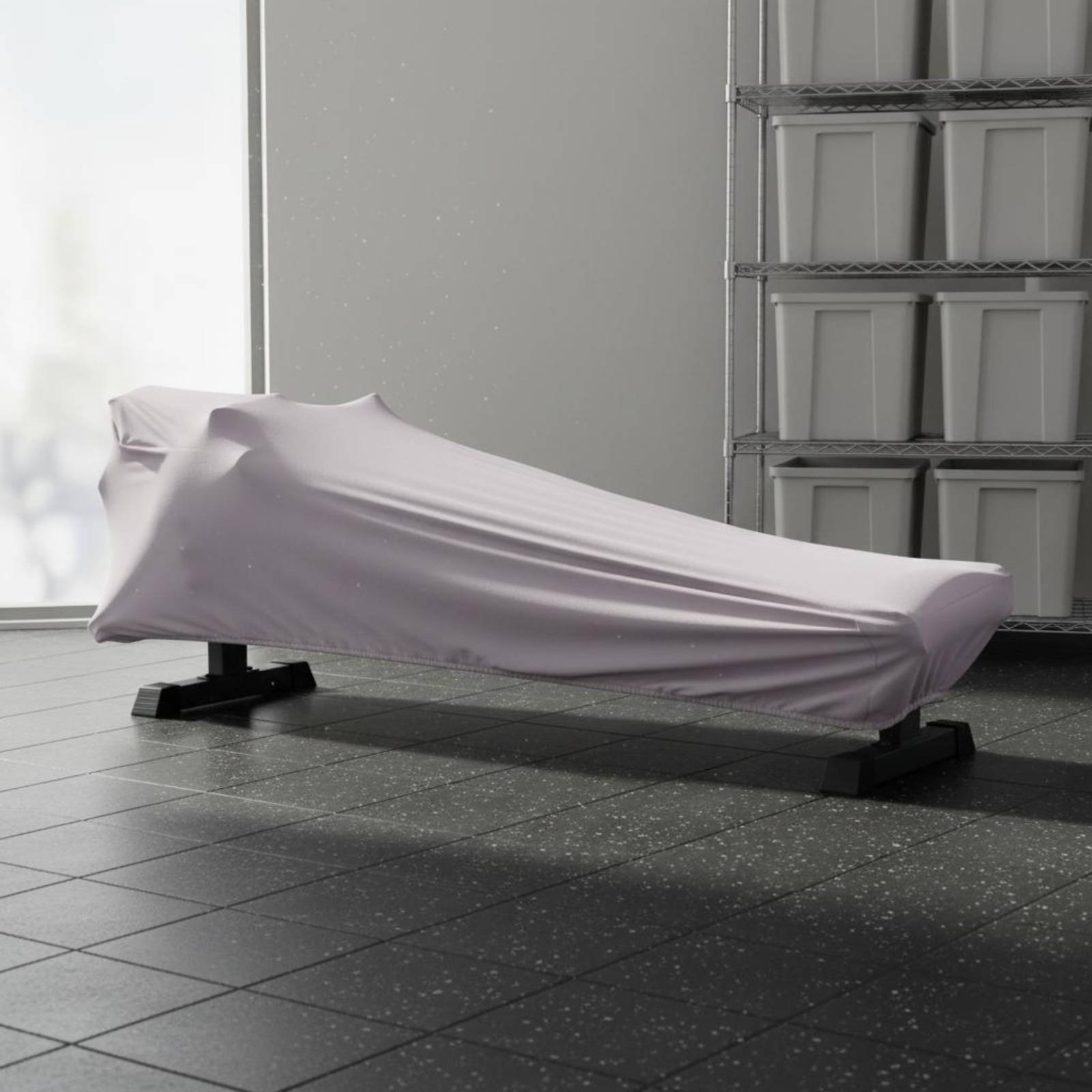 Home Gym Training - Rowing Machine Cover Dustproof Rower Debris