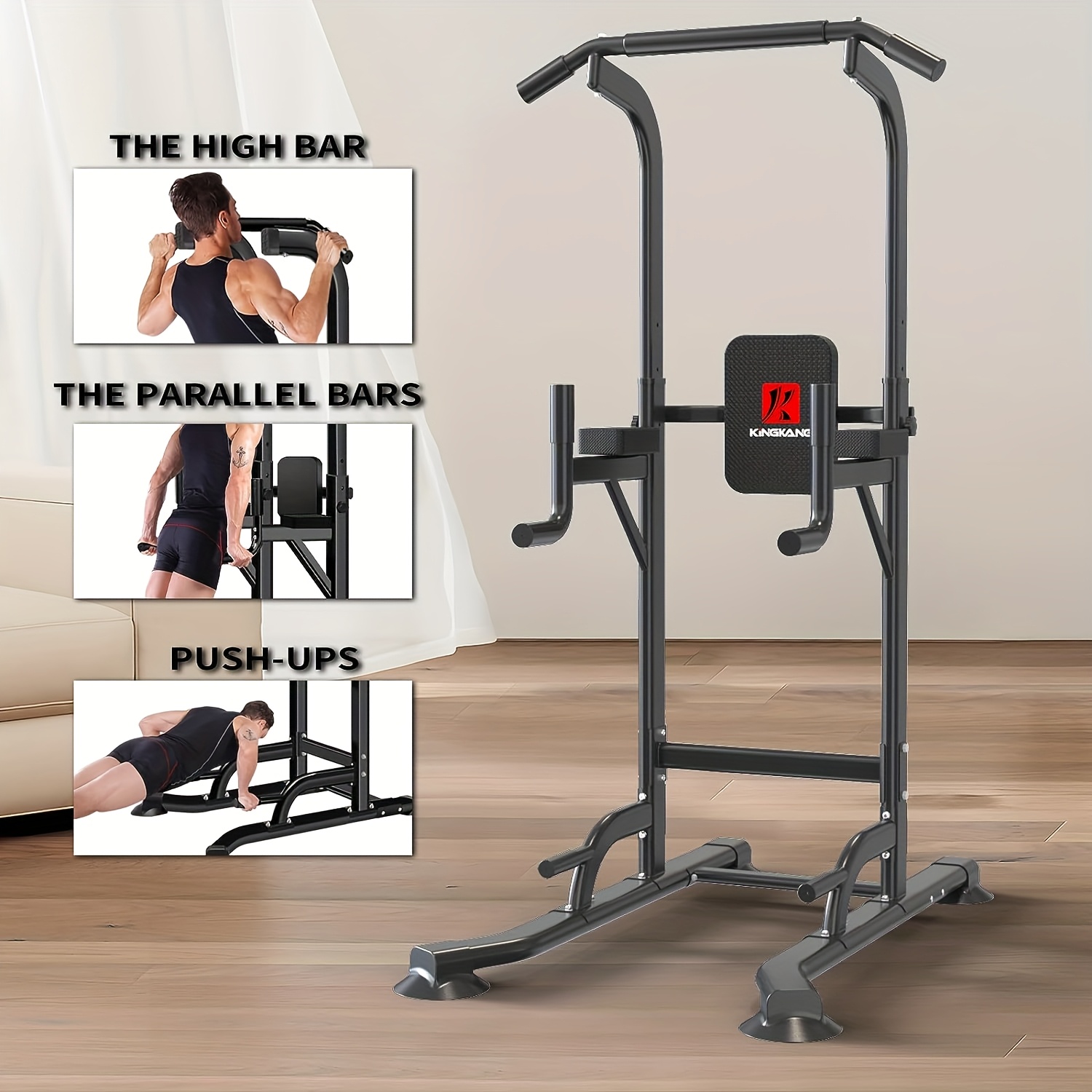 Djustable Height Power Tower D - đánh giá và giá Home Gym Multi