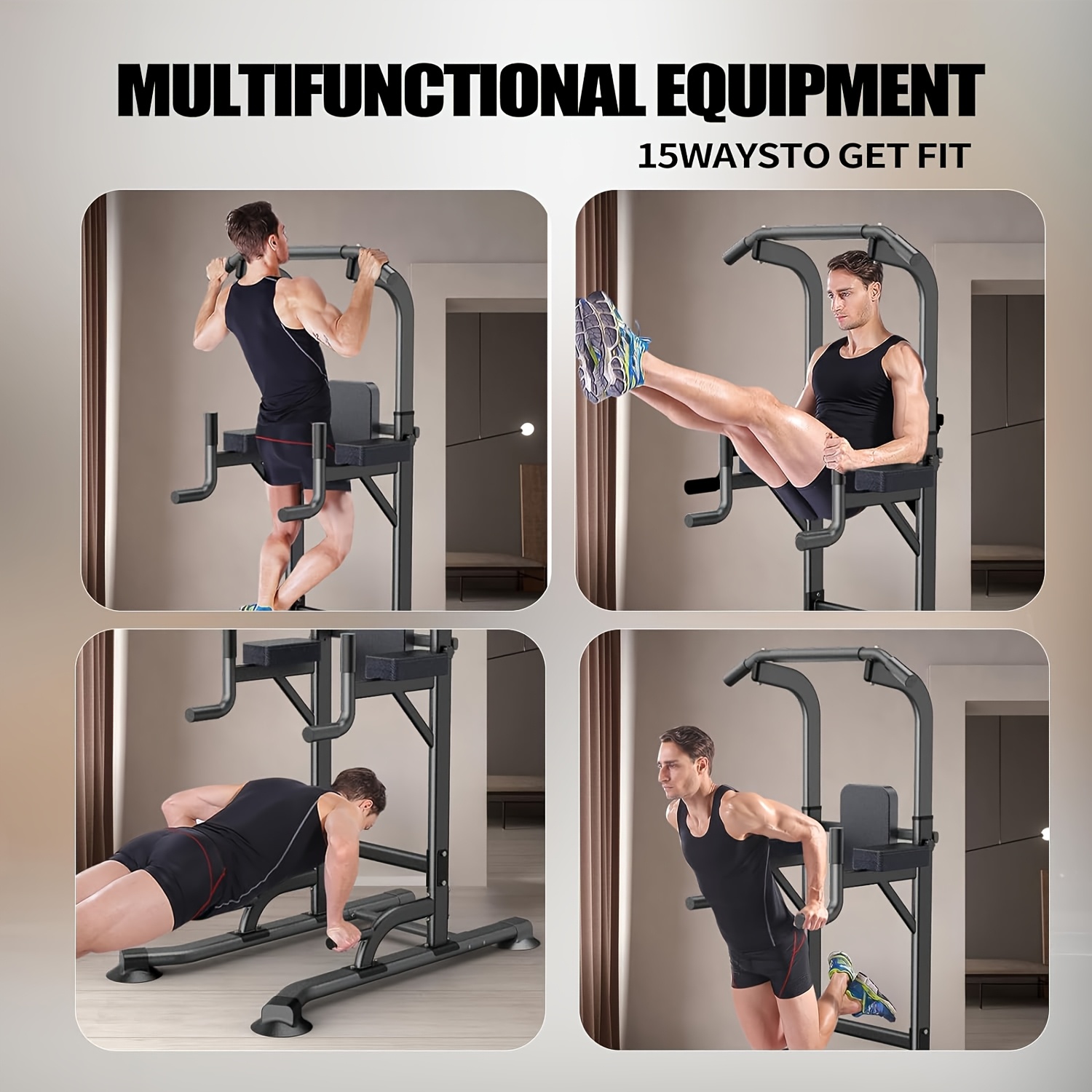 Djustable Height Power Tower D - đánh giá và giá Home Gym Multi