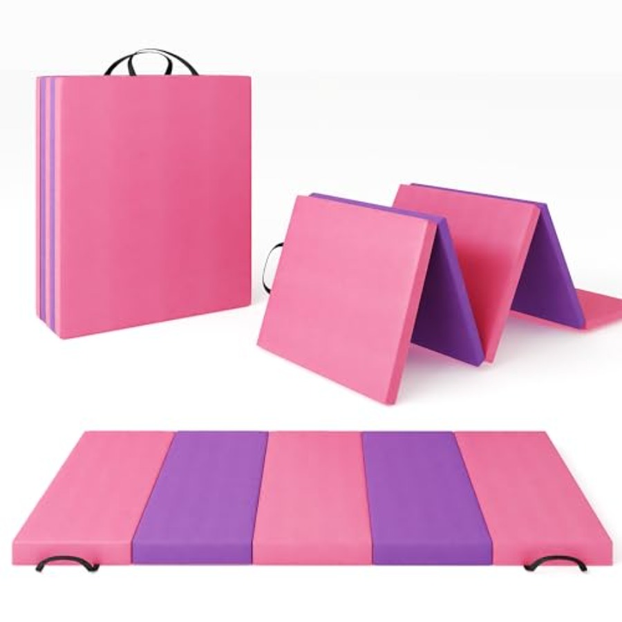 Folding Gymnastics Mat, Exerci - đánh giá và giá Home Gym Portable