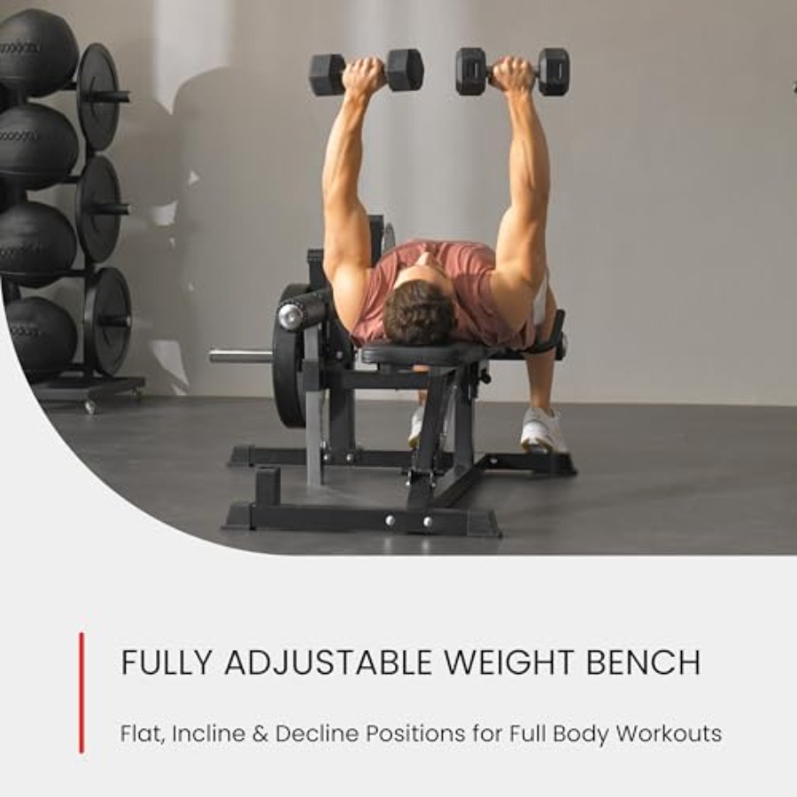 Adjustable Weight Bench with L - đánh giá và giá Home Gym Hip Thrust Machine