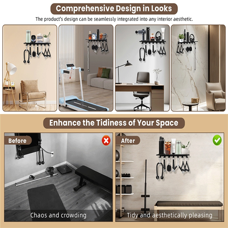 【RECOMMEND】Metal Shelf Holder  - đánh giá và giá Home Gym Recommendations