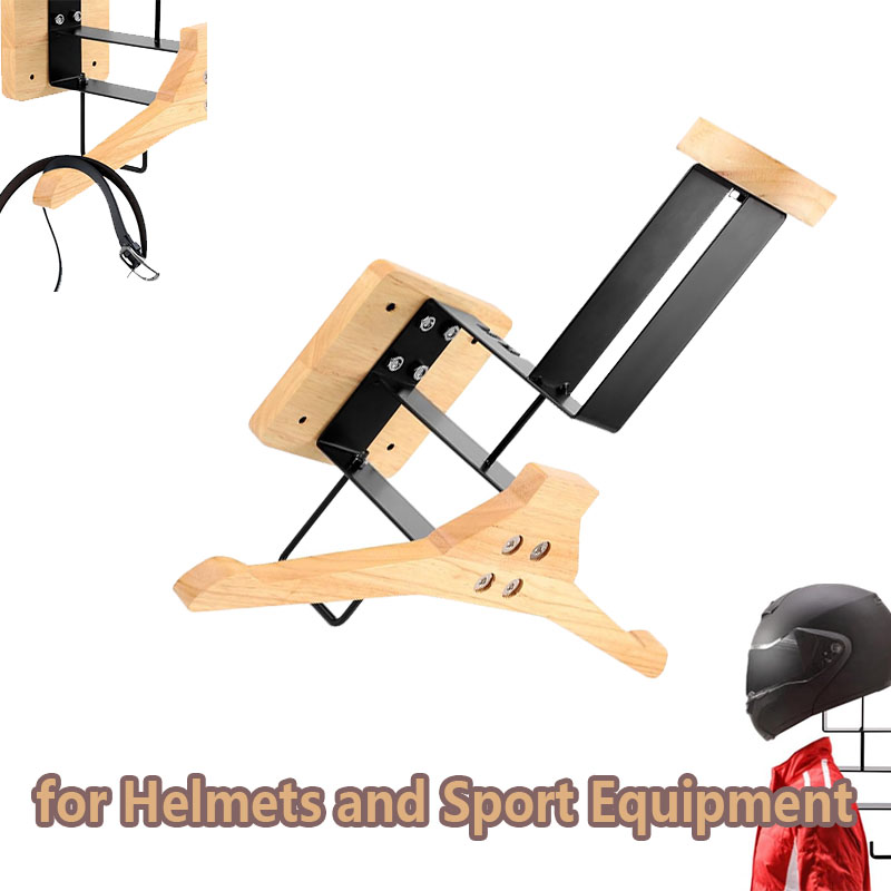 Wood Motorcycle Helmet Holder  - đánh giá và giá Home Gym Simple