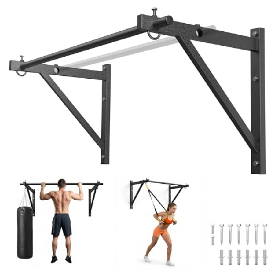 Doorway and wall-mounted pull- - đánh giá và giá Home Gym Portable