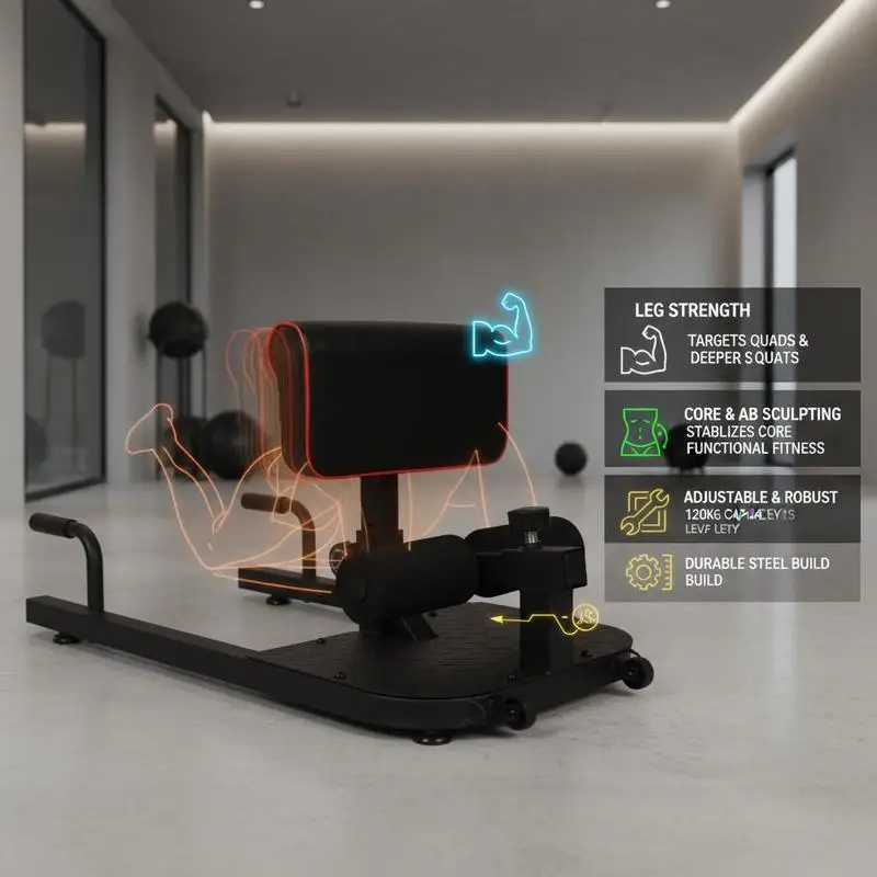 Squat Machine with Push Up Sta - đánh giá và giá Home Gym Hip Thrust Machine