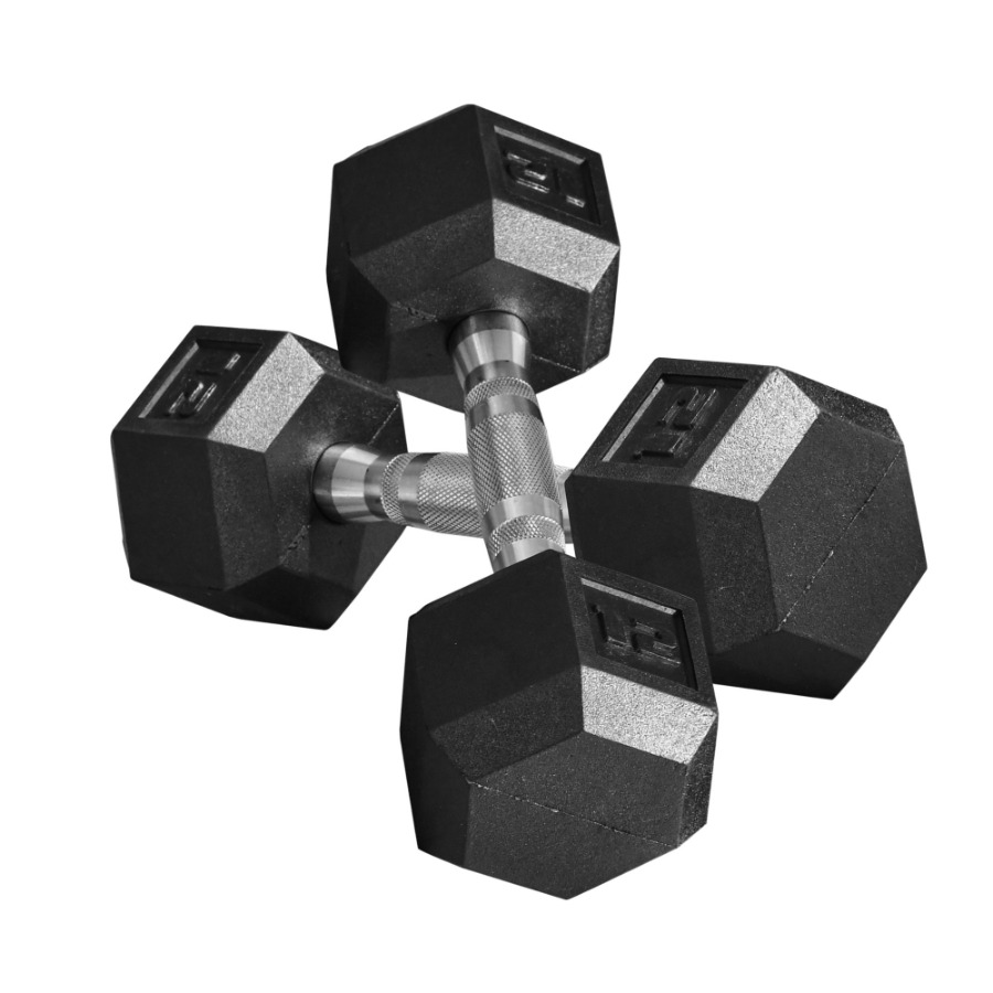 Rubber Dumbbells Weight Set To - đánh giá và giá Home Gym Total Fitness