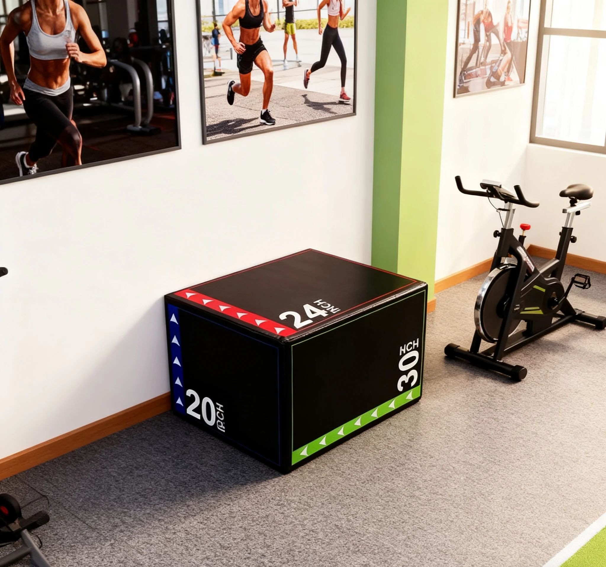 3-in-1Jump Box Plyometric Box  - đánh giá và giá Home Gym Simple
