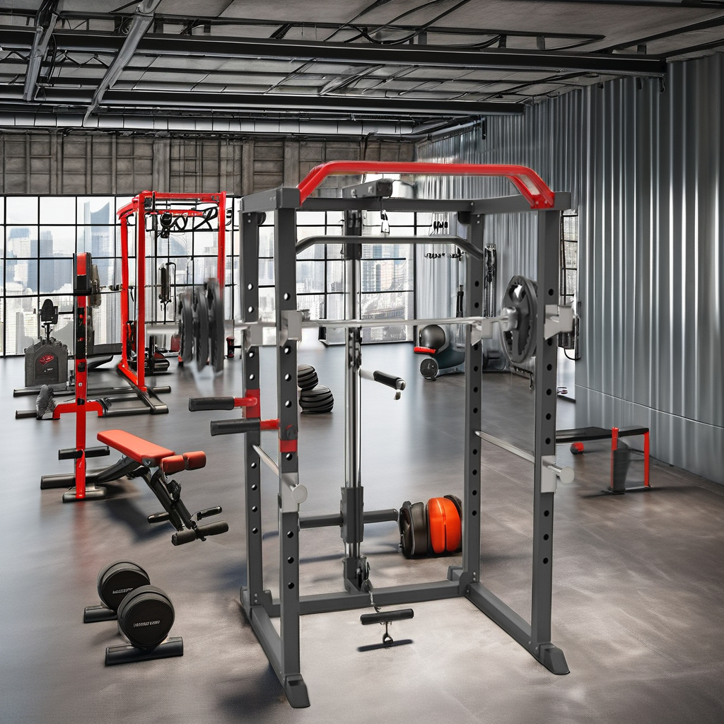 Steel Full Cage Gym Power Towe - đánh giá và giá Home Gym Multi