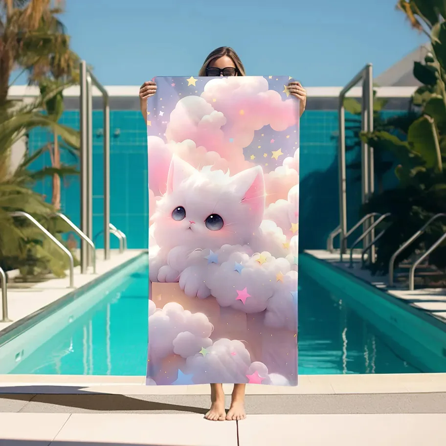 Large Bath Towels Kitten Bathr - đánh giá và giá Sauna Home Gym