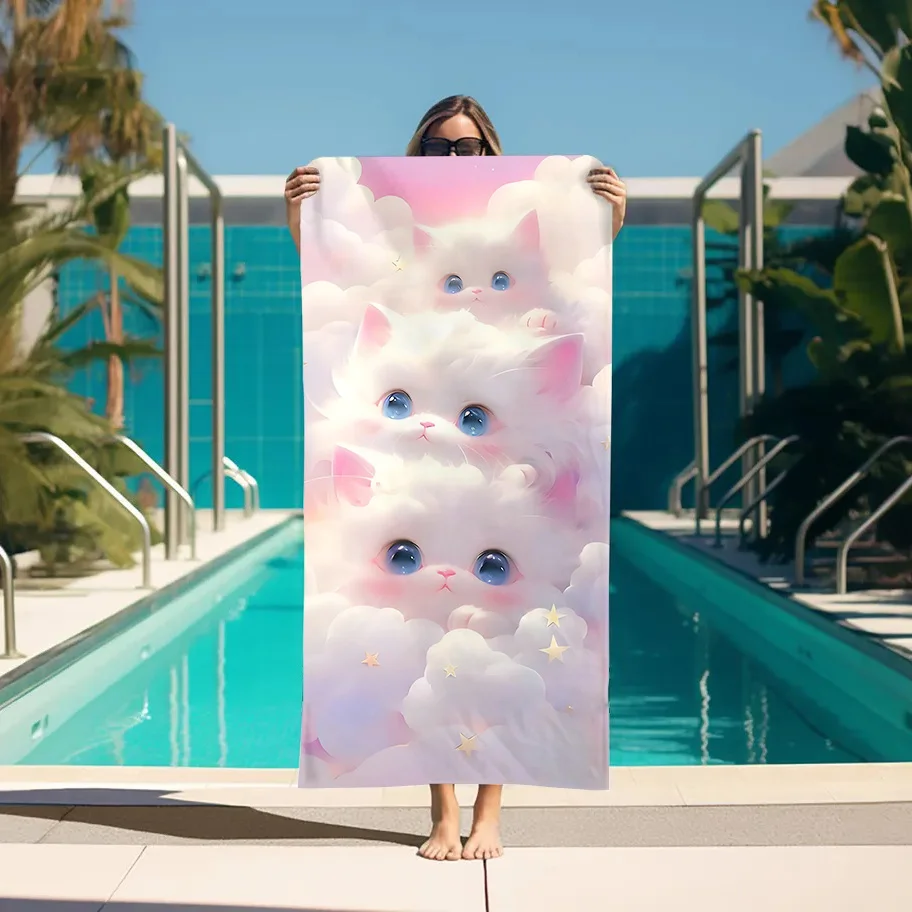 Large Bath Towels Kitten Bathr - đánh giá và giá Sauna Home Gym