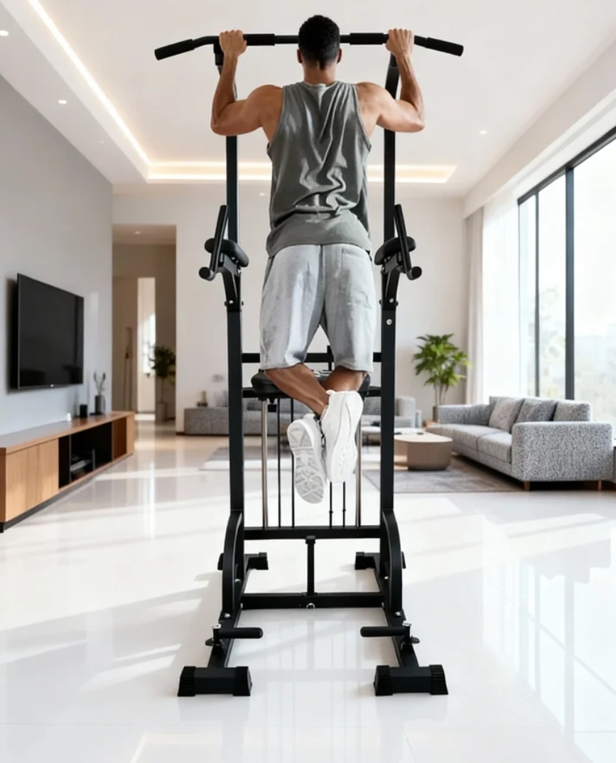 Power Tower Pull-Up Dip Statio - đánh giá và giá Home Gym Multi