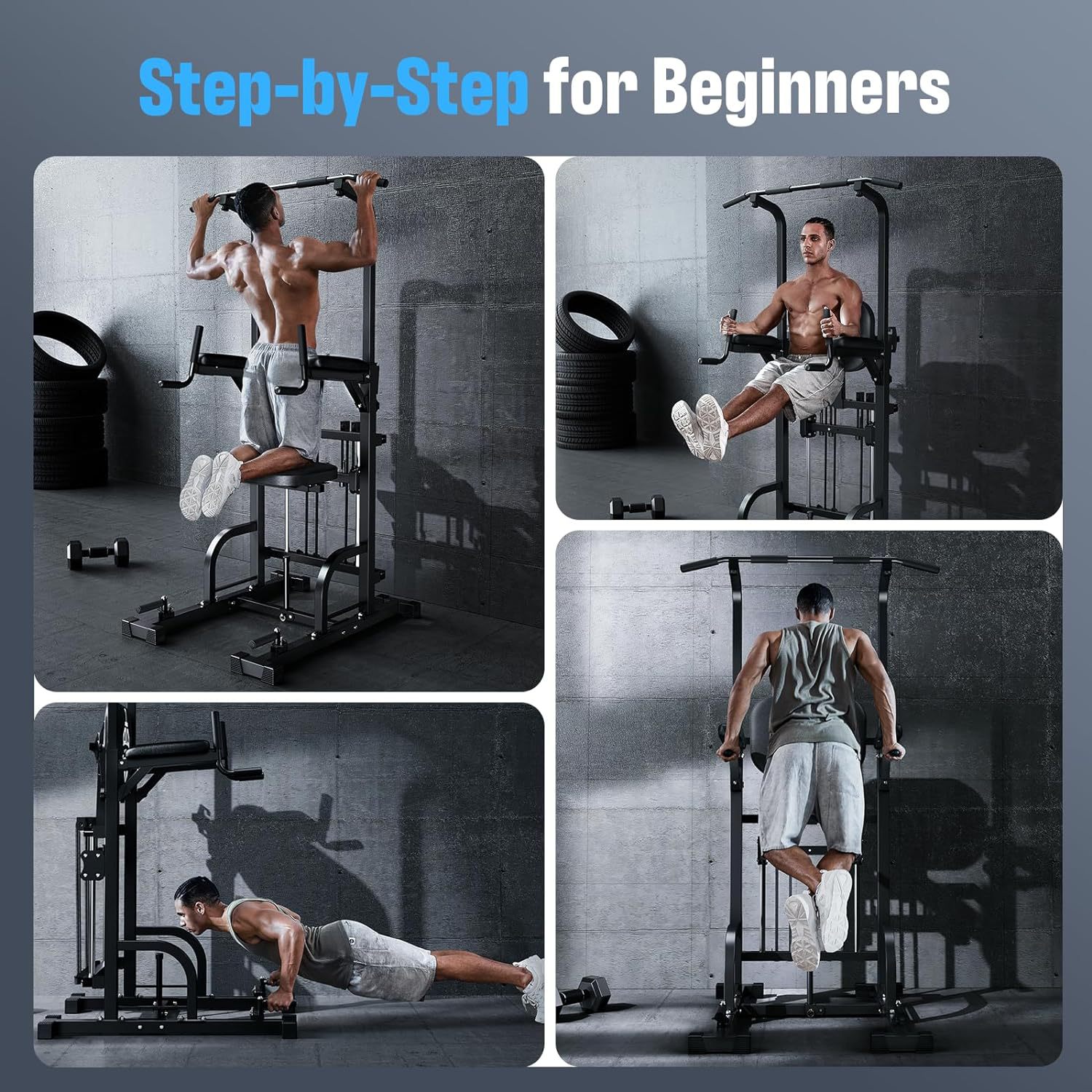 Power Tower Pull-Up Dip Statio - đánh giá và giá Home Gym Multi
