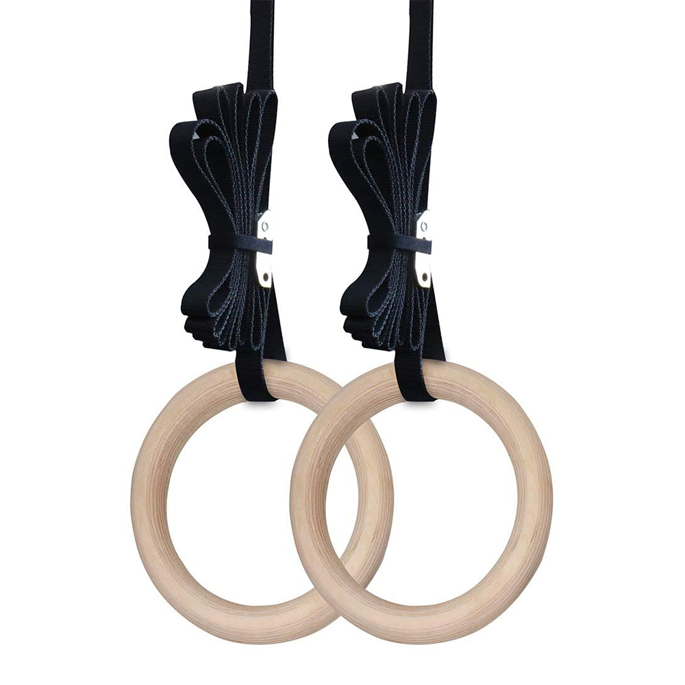 28/32MM Fitness Wooden Gymnast - đánh giá và giá Gymnastic Rings Wooden