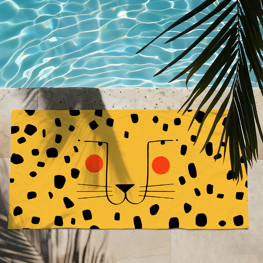 Nordic Cute Tiger Face Towel   - đánh giá và giá Sauna Home Gym
