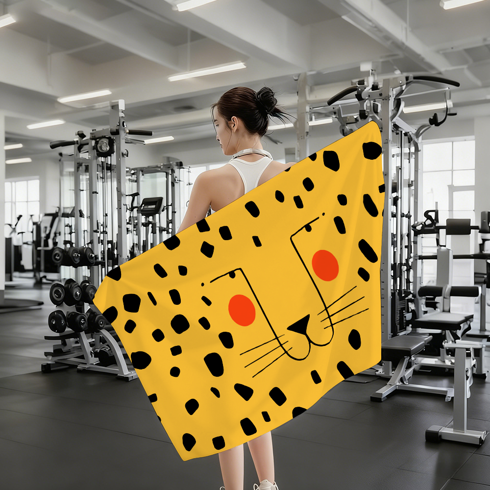 Nordic Cute Tiger Face Towel   - đánh giá và giá Sauna Home Gym