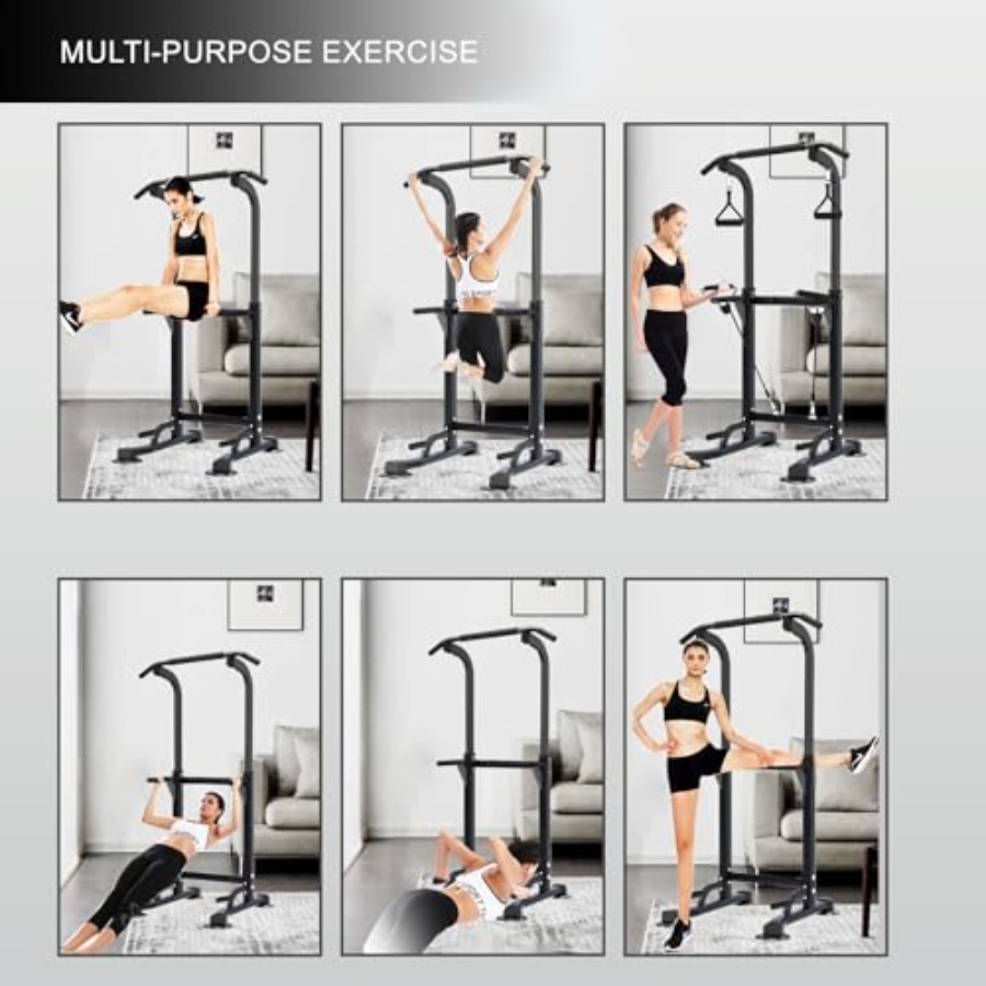 Power Tower Pull Up Bar Height - đánh giá và giá Home Gym Multi