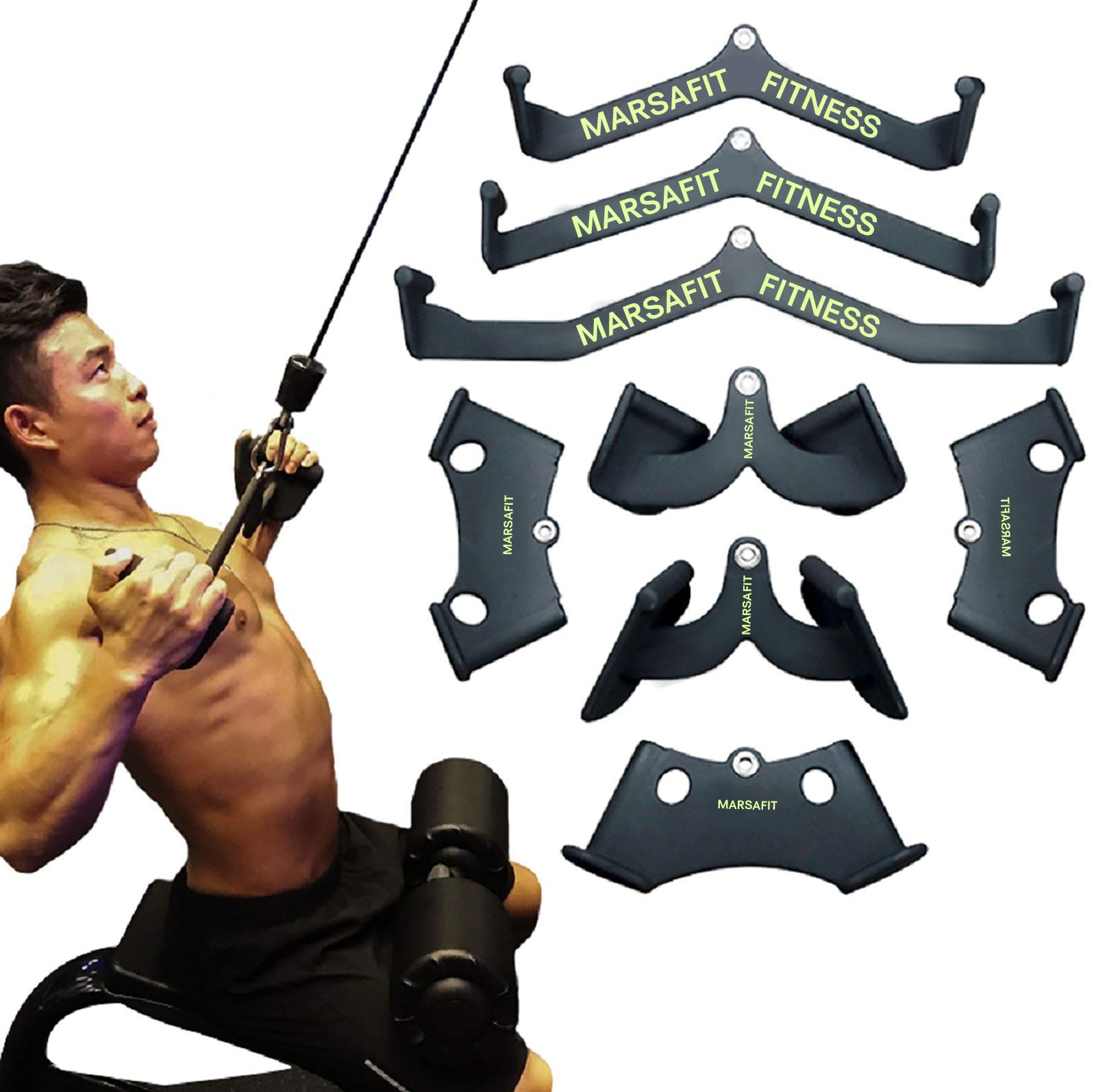 Lat Pull Down Bar Rowing Handl - đánh giá và giá Home Gym Necessities