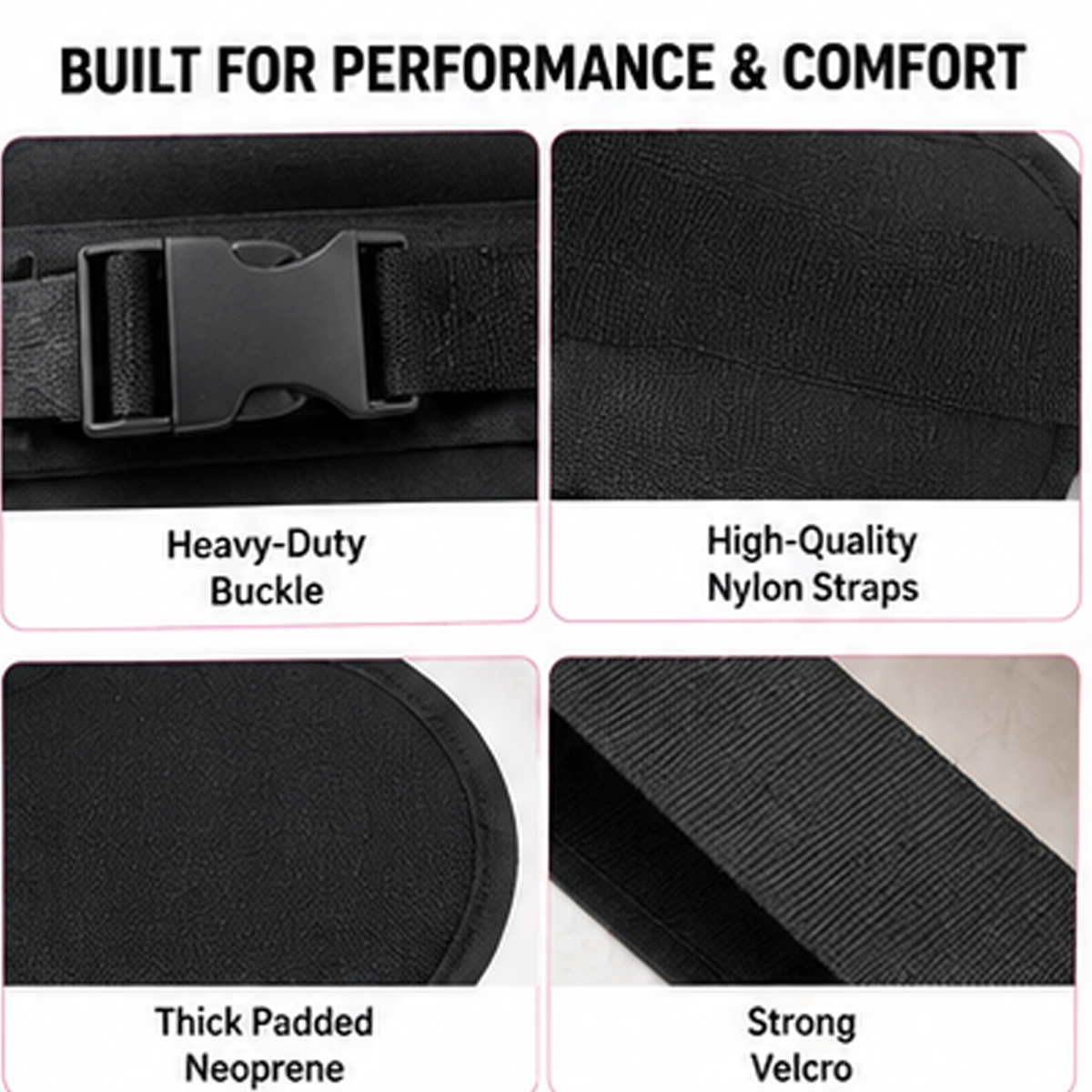 Heavy Duty Nylon Hip Thrust Be - đánh giá và giá Home Gym Simple