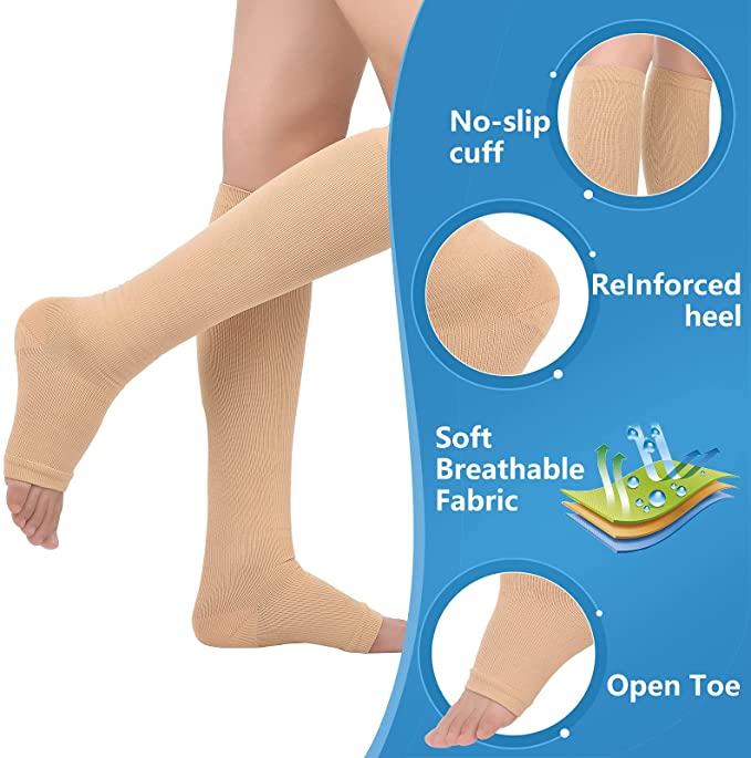 Open Toe Knee High Calf Compre - đánh giá và giá Seated Calf Raise