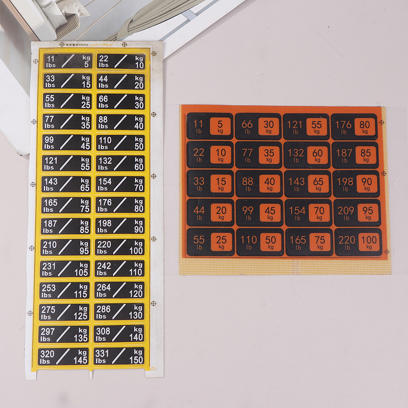 Weight Stack Labels 4.5kg To 1 - đánh giá và giá Home Gym Simple