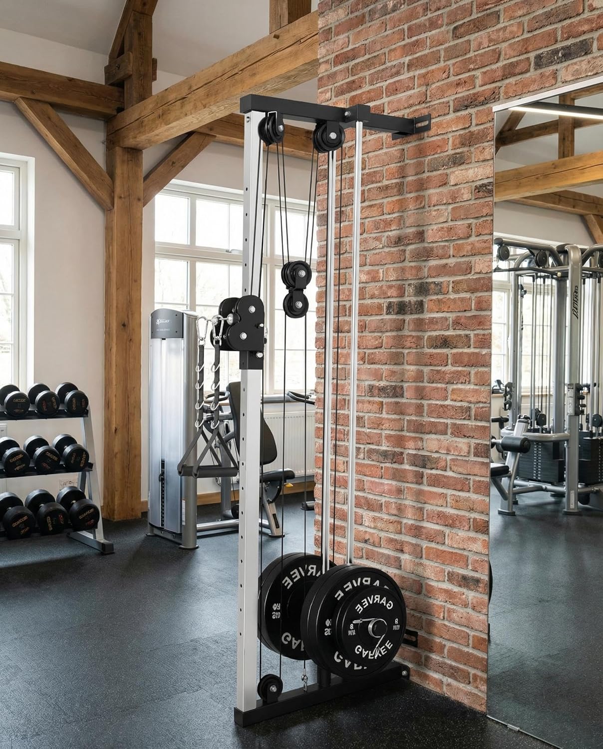 Wall Mount Cable Station Dual  - đánh giá và giá Home Gym Simple