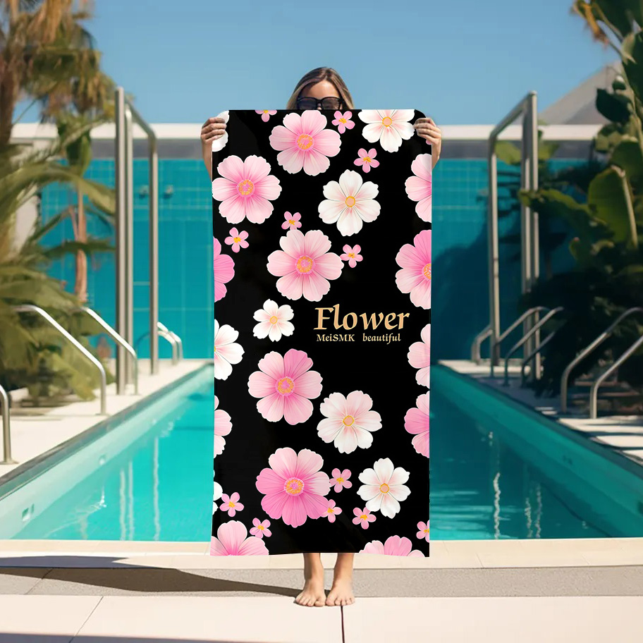 Large Bath Towel Flowers Sauna - đánh giá và giá Sauna Home Gym