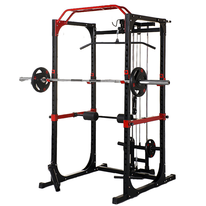 Comercial Power Cage Squat Rac - đánh giá và giá Home Gym Multi