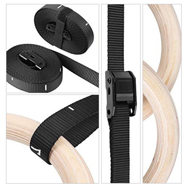 1 Piece Birch Wood Gymnastic R - đánh giá và giá Gymnastic Rings Wooden