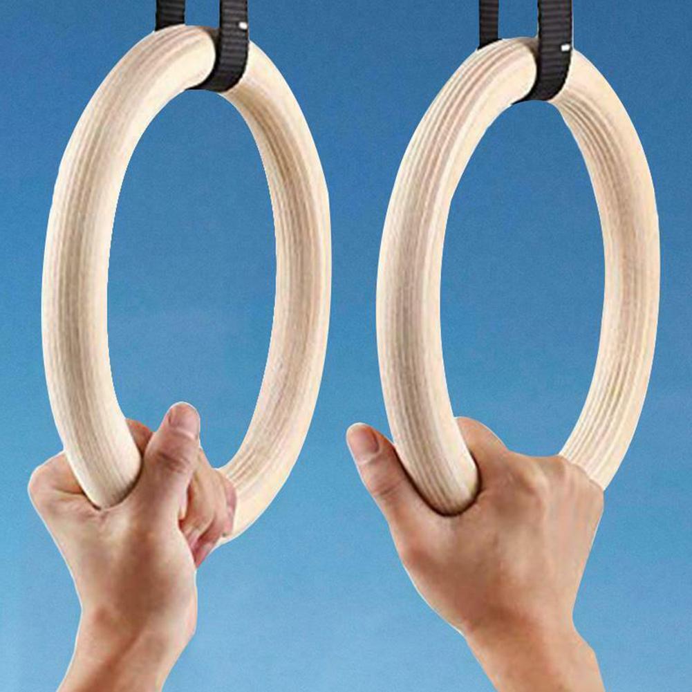 Wooden Gymnastic Rings 28/32mm - đánh giá và giá Gymnastic Rings Wooden
