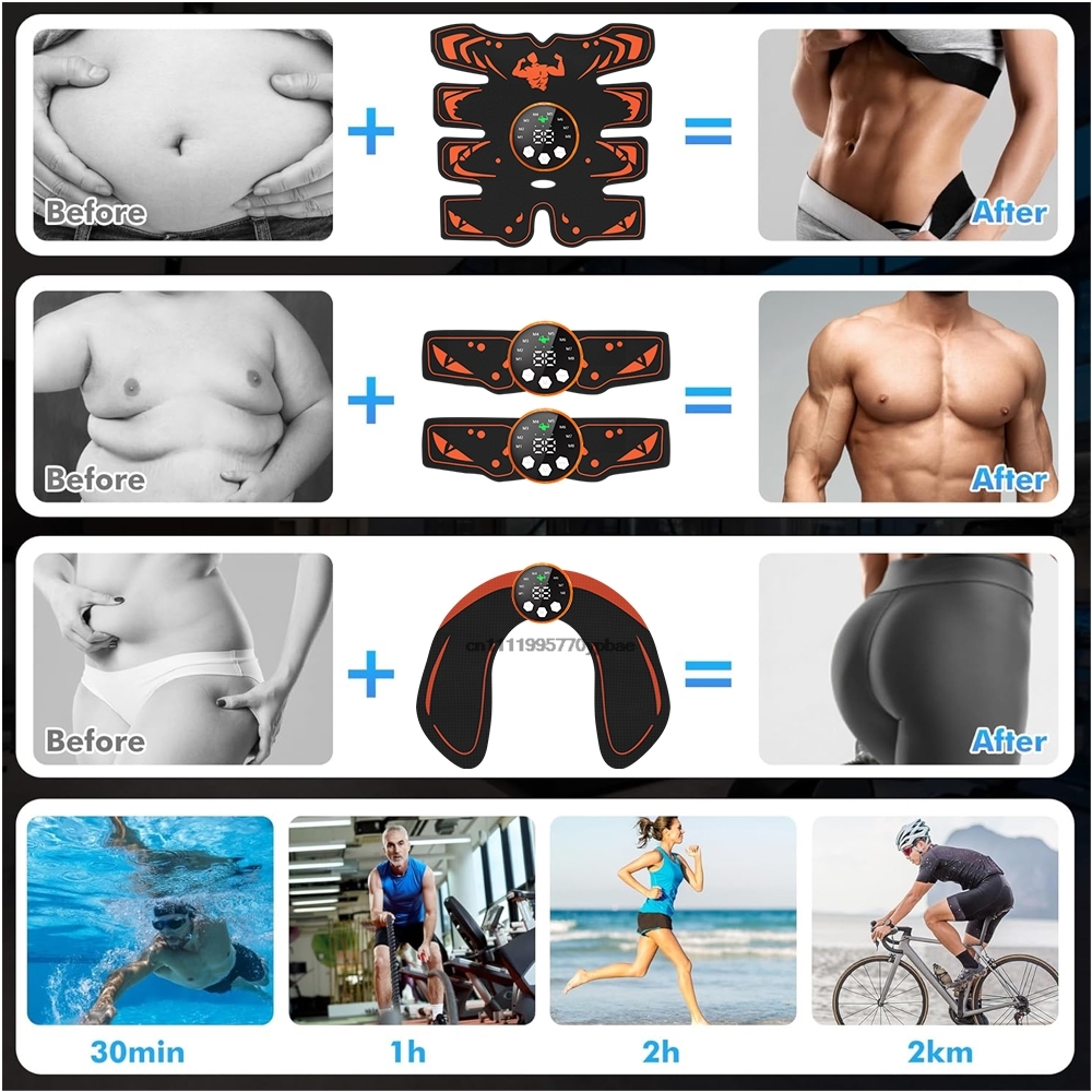Portable EMS Abdominal Trainer - đánh giá và giá Home Gym Simple