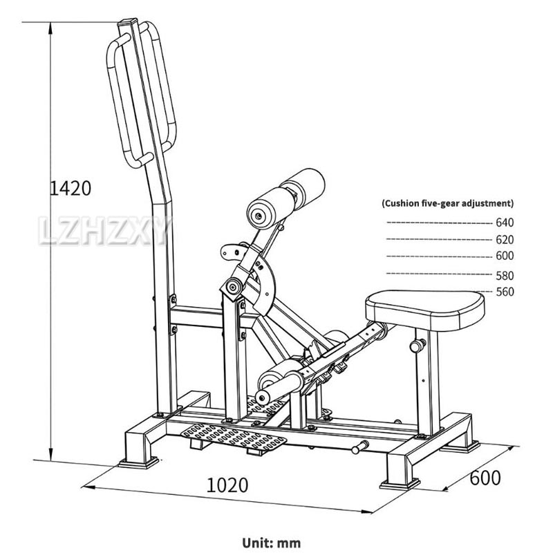 Hip trainer Squatting apparatu - đánh giá và giá Home Gym Simple