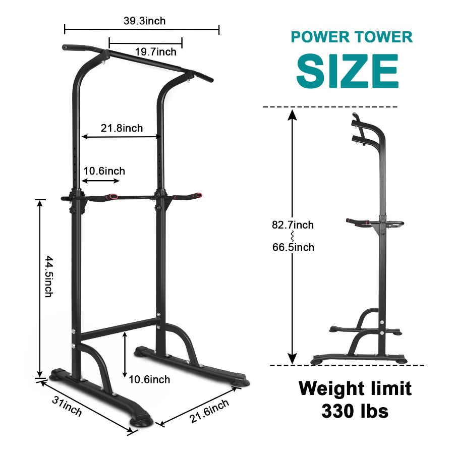 Power Tower Workout Dip Statio - đánh giá và giá Home Gym Multi