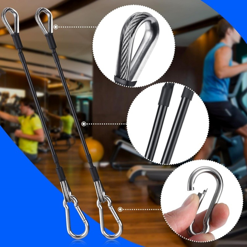 1/2Pcs 25cm Gym Cable Extensio - đánh giá và giá Home Gym Simple