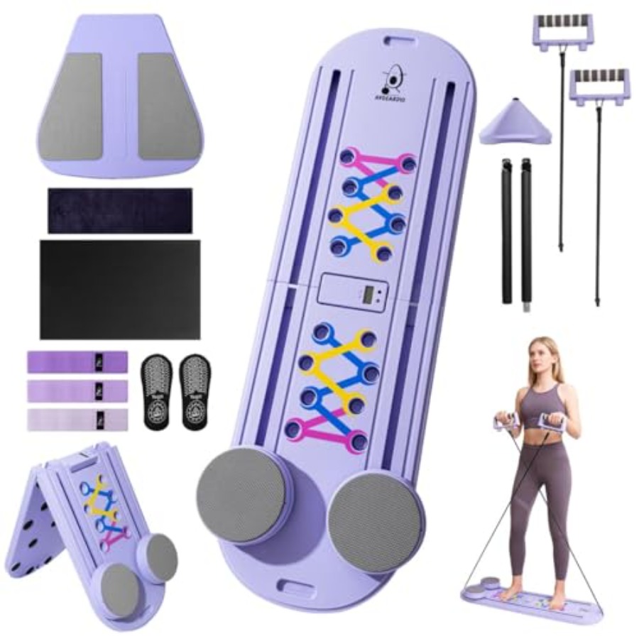Foldable Pilates Reformer Boar - đánh giá và giá Home Gym Portable